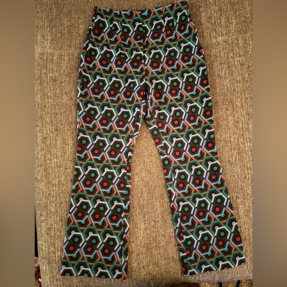 Zara Colorful Geometric Leggings